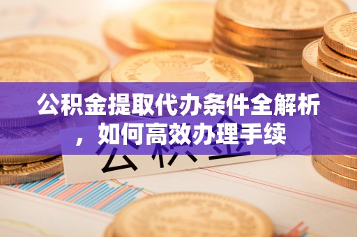 丰顺公积金提取代办条件全解析，如何高效办理手续