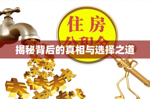 丰顺揭秘背后的真相与选择之道