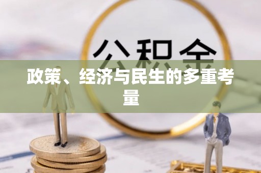 丰顺政策、经济与民生的多重考量