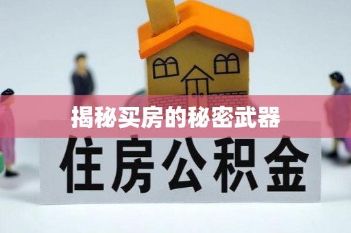 丰顺揭秘买房的秘密武器
