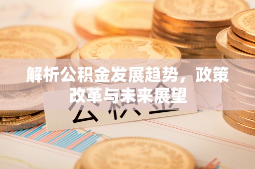 丰顺解析公积金发展趋势，政策改革与未来展望