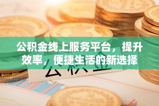 丰顺公积金线上服务平台，提升效率，便捷生活的新选择